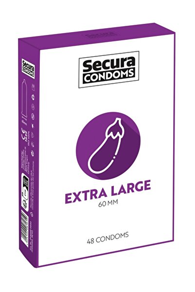 Secura Prezervative din latex – Extra-mari pentru un confort sporit