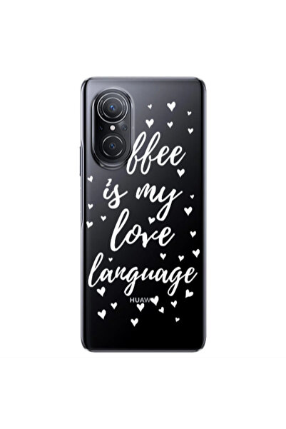 Other Huawei Nova 9 SE Coffe is my love language Transparent Silicone TPU Θήκη