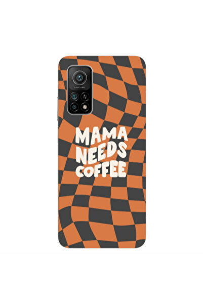 Other Xiaomi Mi 10T Pro Mama needs coffee Transparent Silicone TPU Θήκη
