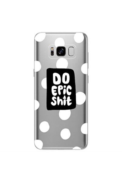 Other Samsung S8 Plus Do Epic Shit Transparent Silicone TPU Θήκη
