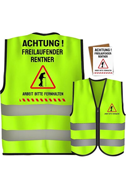 Giftota Retirement Entry Gift with Greeting Card - Funny Retirement Vest for ...