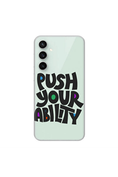 Other Samsung S24 Plus Push Your Ability Transparent Silicone TPU Θήκη