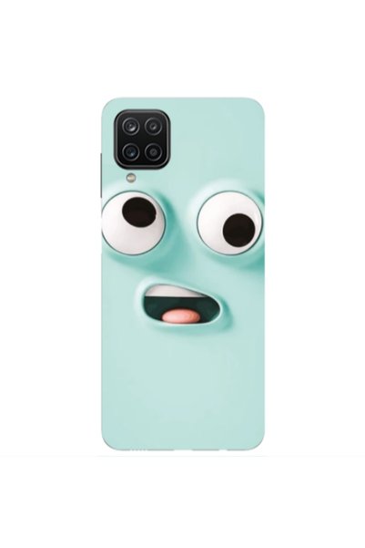 Other Samsung A12 Strange face Transparent Silicone TPU Θήκη