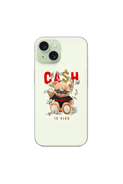 Other Apple iPhone 15 Plus Cash is king Transparent Silicone TPU Θήκη