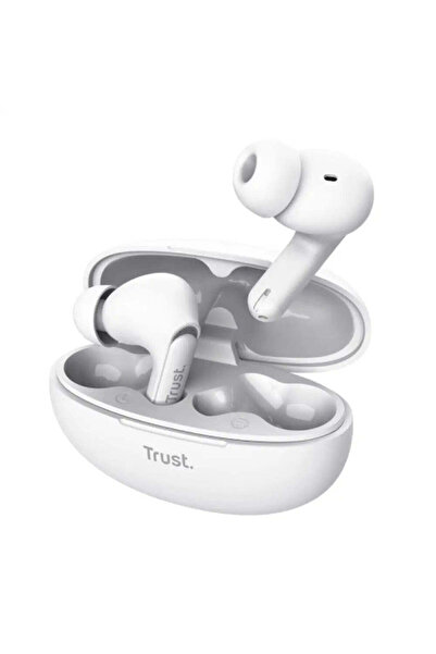 Trust Căști wireless cu carcasă de încărcare Yavi Alb