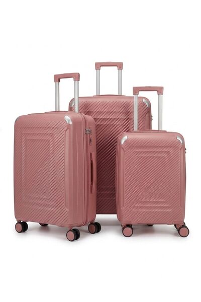 DAY BY DAY Travel Suitcase Fiber 3 Piece Set