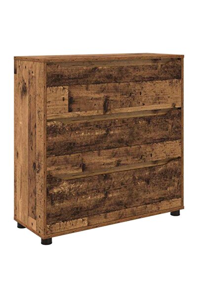 vidaxl Dulap de depozitare Lemn Vechi 80 x 31 x 81 cm Lemn compozit