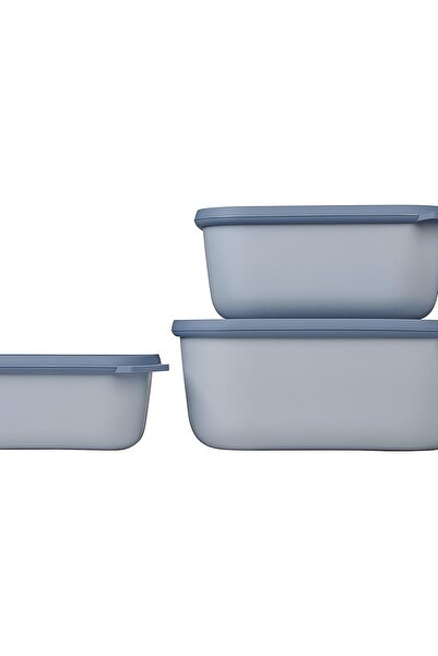 Mepal Multi-Container Set of 3 Pieces - Food Storage Container with Lid - 750...