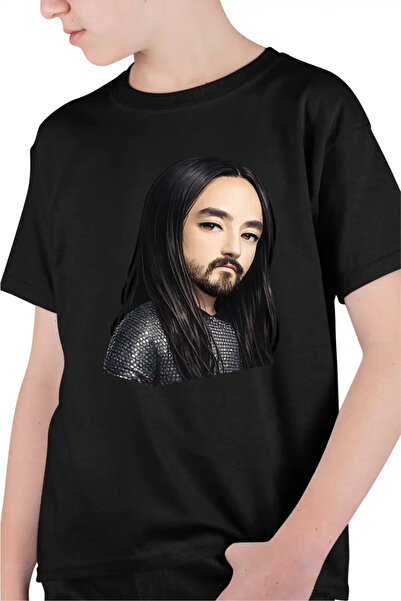 OEM Tricou Copii Baieti Steve Aoki Anime Chibi Cartoon