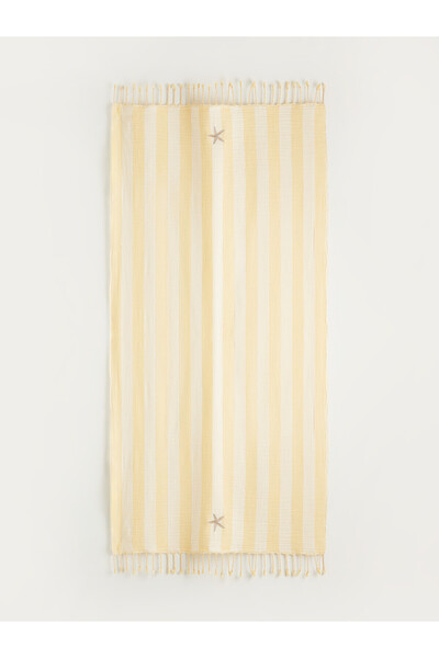 LC Waikiki منشفة شاطئ مخططة من NEVAVM مقاس 70x140 سم