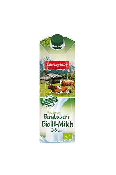Salzburgmilch Organic Cow's Milk 3.8% 1 l