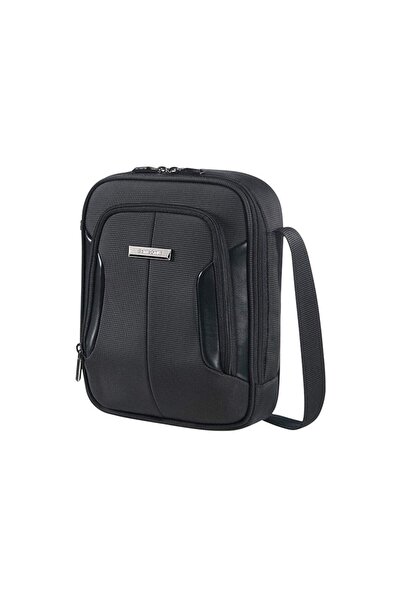 Samsonite XBR - Tablet için omuz çantası 7,9 inç, 23 cm, 4 L, siyah (Siyah)
