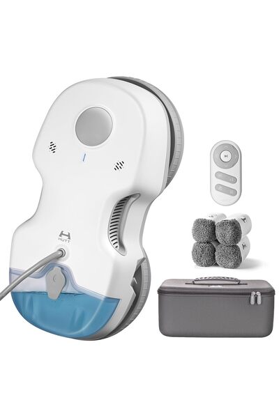 HUTT S7 cam temizleme robotu, aktif püskürtme fonksiyonlu, 6500 Pa emiş gücü,...