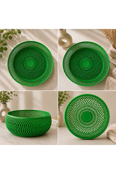 Alvera3D Modern Decorative Weave Design Fruit & Presentation Basket