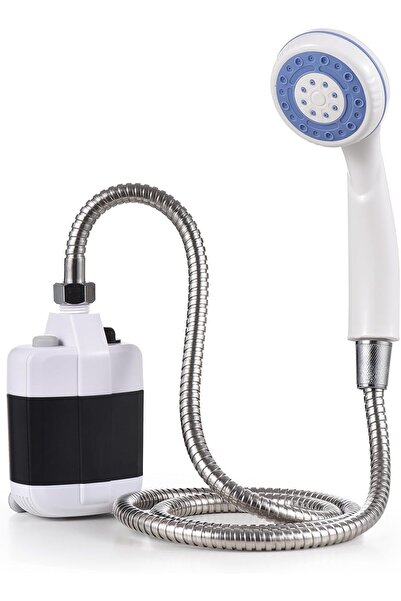 MAMSA Portable Camping Shower Outdoor USB Rechargeable Electric Shower Pump f...