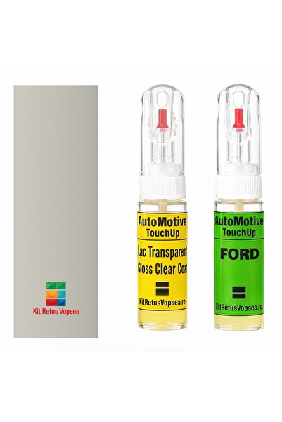 YLKRS AUTOMOTIVE Kit retuș vopsea Ford Focus-NA FRD08:WS (White Suede), FRD08...