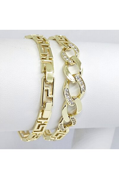 Milena BRATARA DAMA PLACATA CU AUR 14K -LUNGIME 19CM