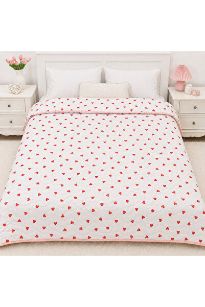 Kotonia Home Double bed cover quilted by stitching, size 200x230 cm, decor Re...