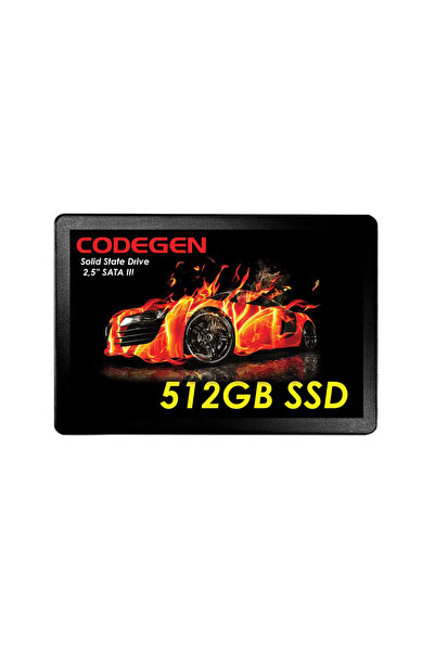 Universal Codegen 512gb cdg-512gb-ssd25 560- 500mb/s ssd sata-3 disk