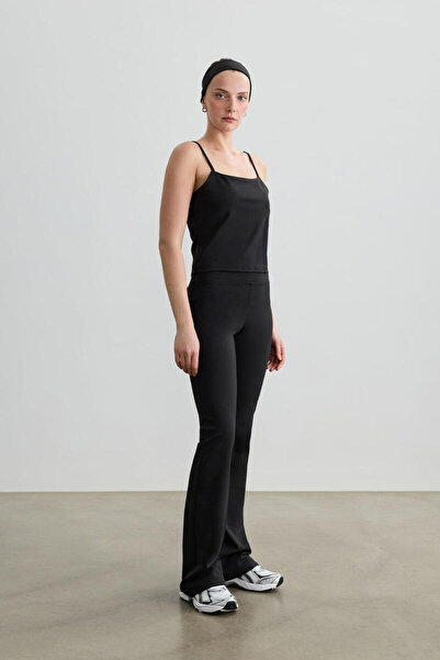 BE BLUE BLACK SPANISH LEGGINGS