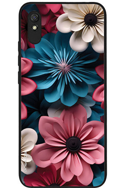 Other Θήκη Sonique Σειράς 3D Λουλουδιών για Xiaomi Redmi 9a Redmi 9at Ροζ 01