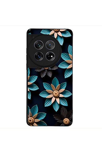 Other Θήκη Sonique Σειράς 3D Λουλουδιών για OnePlus 12 5G Ανοιχτό Μπλε