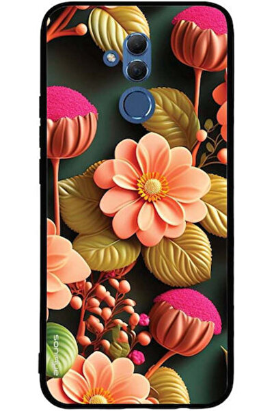 Other Θήκη Sonique Σειράς 3D Λουλουδιών για Huawei Mate 20 Lite Σολομί