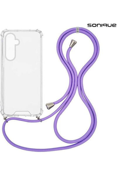 Other Sonique Armor Διαφανής Θήκη Σιλικόνης με Κορδόνι για Samsung Galaxy M35...
