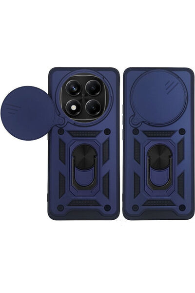 Other Θήκη Ring Armor Campro Sonique για Xiaomi Redmi Note 14 Pro 4G Μπλε