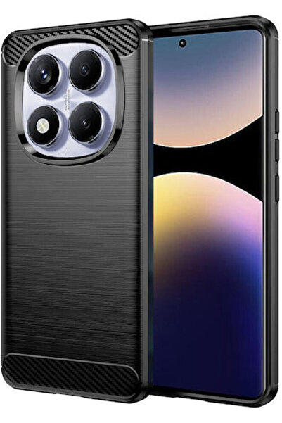 Techsuit Πίσω Κάλυμμα Σιλικόνης Μαύρο (Redmi Note 14 Pro 4G) Κωδικός: KF2345655