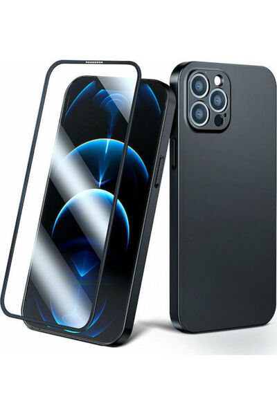 Joyroom Πλαστική Θήκη Πλήρους Κάλυψης 360° 0.76mm Μαύρη (iPhone 13 Pro)