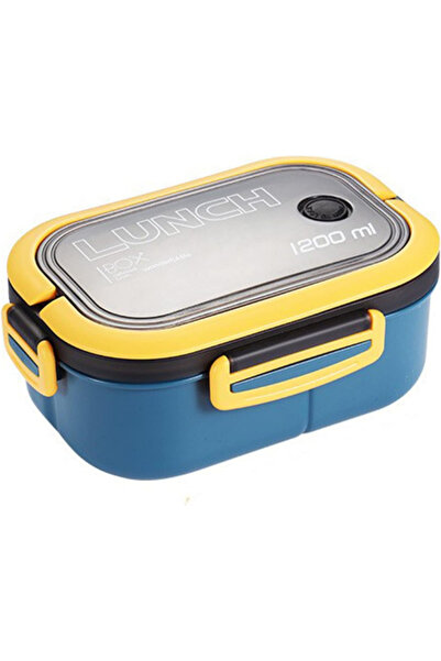 Noki Luxury Plastic Lunch Box Blue
