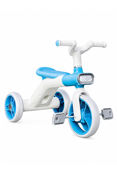 Lacoz Kids Tricycle Pedal-Powered Ride-On Trike with EVA Silent Wheels, Anti-...