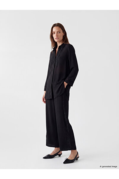 LC Waikiki Esvab • Modern & Distinctive Women's Trousers with Drawstring Wais...