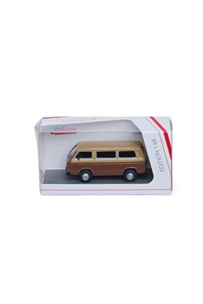 Schuco Модел на автомобил VW Volkswagen T3 Бус, кафяв, мащаб 1:64