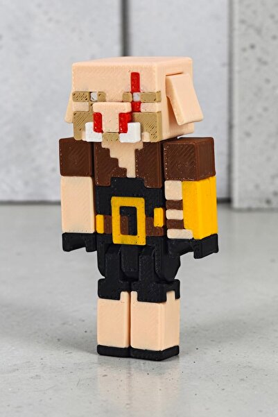 Hunga Minecraft - Piglin Figür - Hareketli Oyuncak