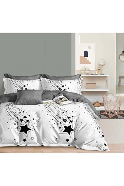 CHIRASO CHIRASO Bed Linen Set, 6 Pieces, Stretchy Sheet 180x200, Duvet Cover ...