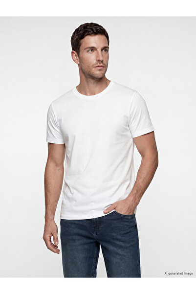 LC Waikiki Esvab • Modern & Distinctive Zero Roba Collar Men's T-Shirt