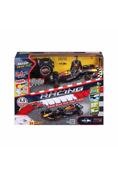 Maisto Oracle Red Bull Racing RB20 Race Car Track Top Bottom Set , 2.4GHz Rem...