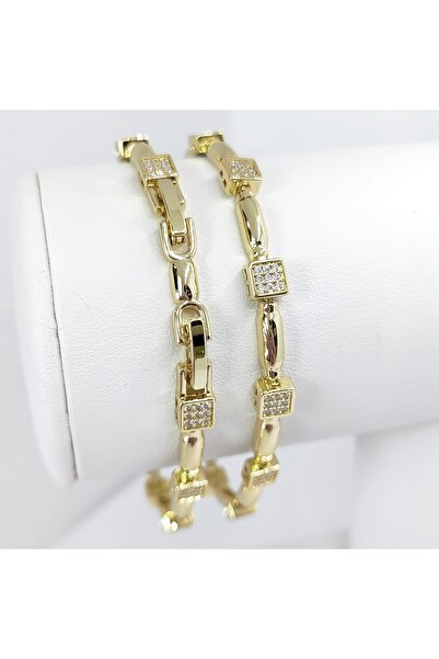 Milena BRATARA DAMA PLACATA CU AUR 14K -LUNGIME 19CM