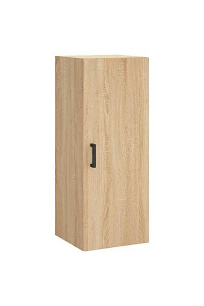 vidaxl Dulap montat pe perete, stejar sonoma, 34,5x34x90 cm