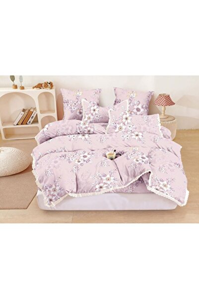 OEM Fine Cotton Duvet Cover Set with Stretchy – 6 pieces | 18682-TL