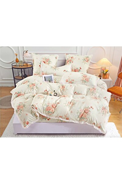 OEM Fine Cotton Duvet Cover Set with Stretchy – 6 pieces | 18684-TL