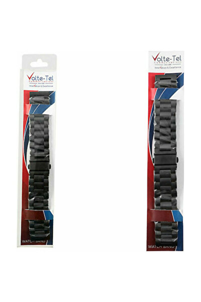 Other Volte-Tel Λουράκι Ball Strap από Ανοξείδωτο Ατσάλι Μαύρο (Galaxy Watch ...