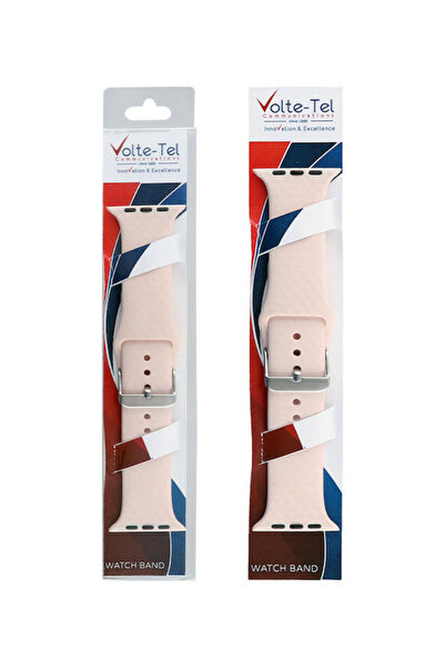 Other Λουράκι Volte-Tel Διχτυωτό Σιλικόνης Ροζ (για Apple Watch 38/40/41/42mm...