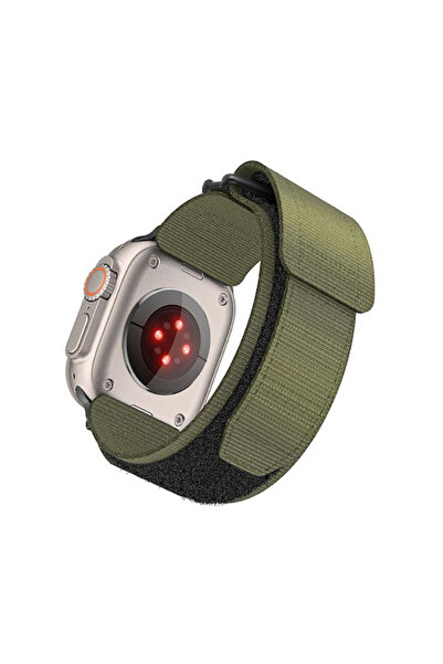 Forcell Λουράκι F-design Υφασμάτινο Πράσινο (Apple Watch 38/40/41 mm)