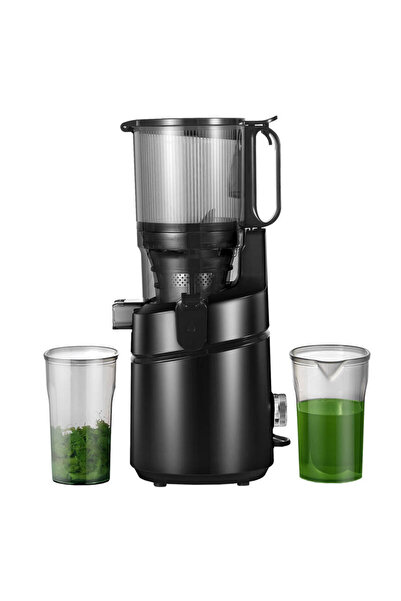 AMZCHEF Storcator lent Sj-036-Bk pentru suc de legume și fructe