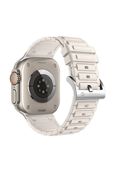 Forcell Λουράκι Σιλικόνης Λευκό (Apple Watch 38/40/41 mm, Apple)