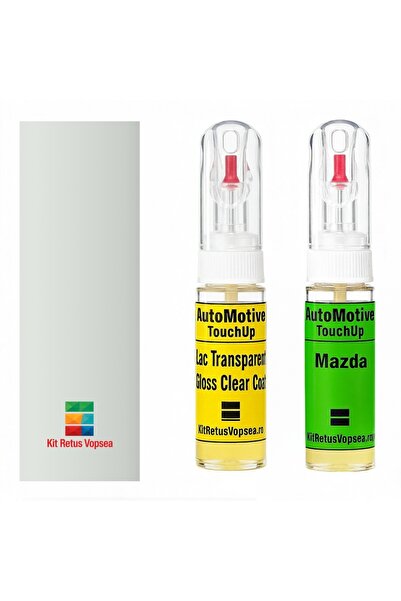 YLKRS AUTOMOTIVE Paint touch-up kit Mazda AZ-Wagon MAZ4004 (Superior White), ...