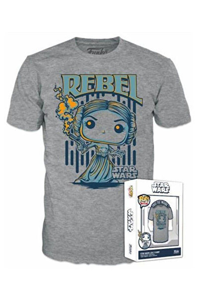 Funko Ποπ! Ταινίες Tees: Star Wars - Λέια (S)